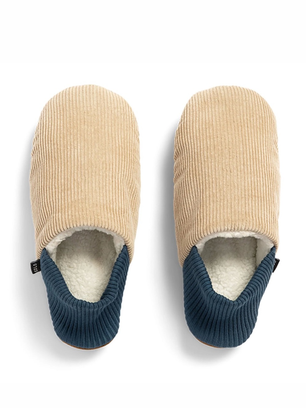 Kolo Willer Cord House Shoes Sherpa-Lined Slippers
